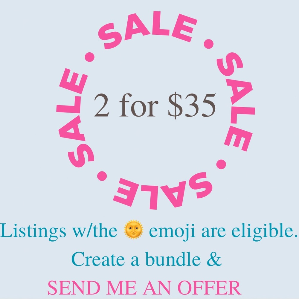 2 for $35 sale